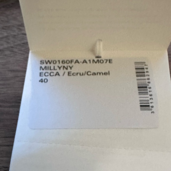 Isabel Marant Étoile Millyny Sweatshirt Ecru/Camel Size 40 6/8 - Picture 6 of 11